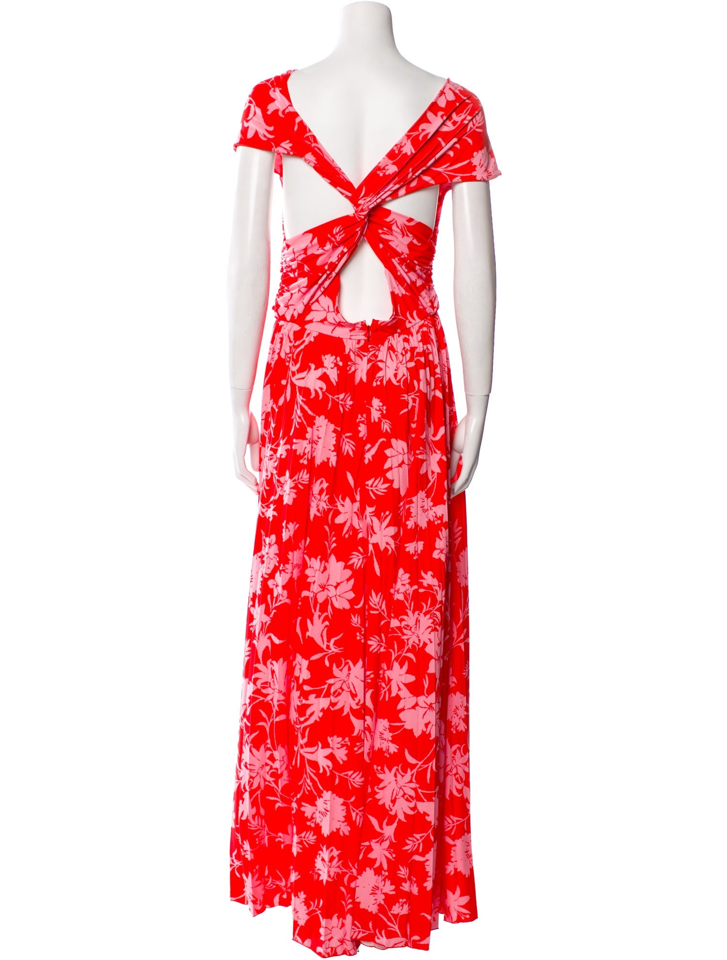 Beatrice B Floral Print Long Dress